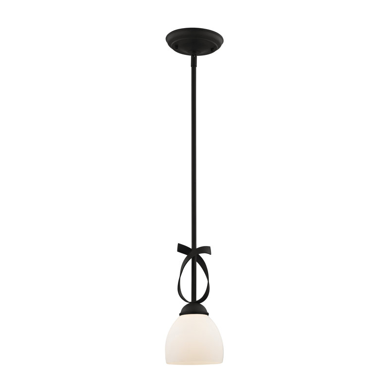 Rossitano 1 - Light Single Pendant, Black