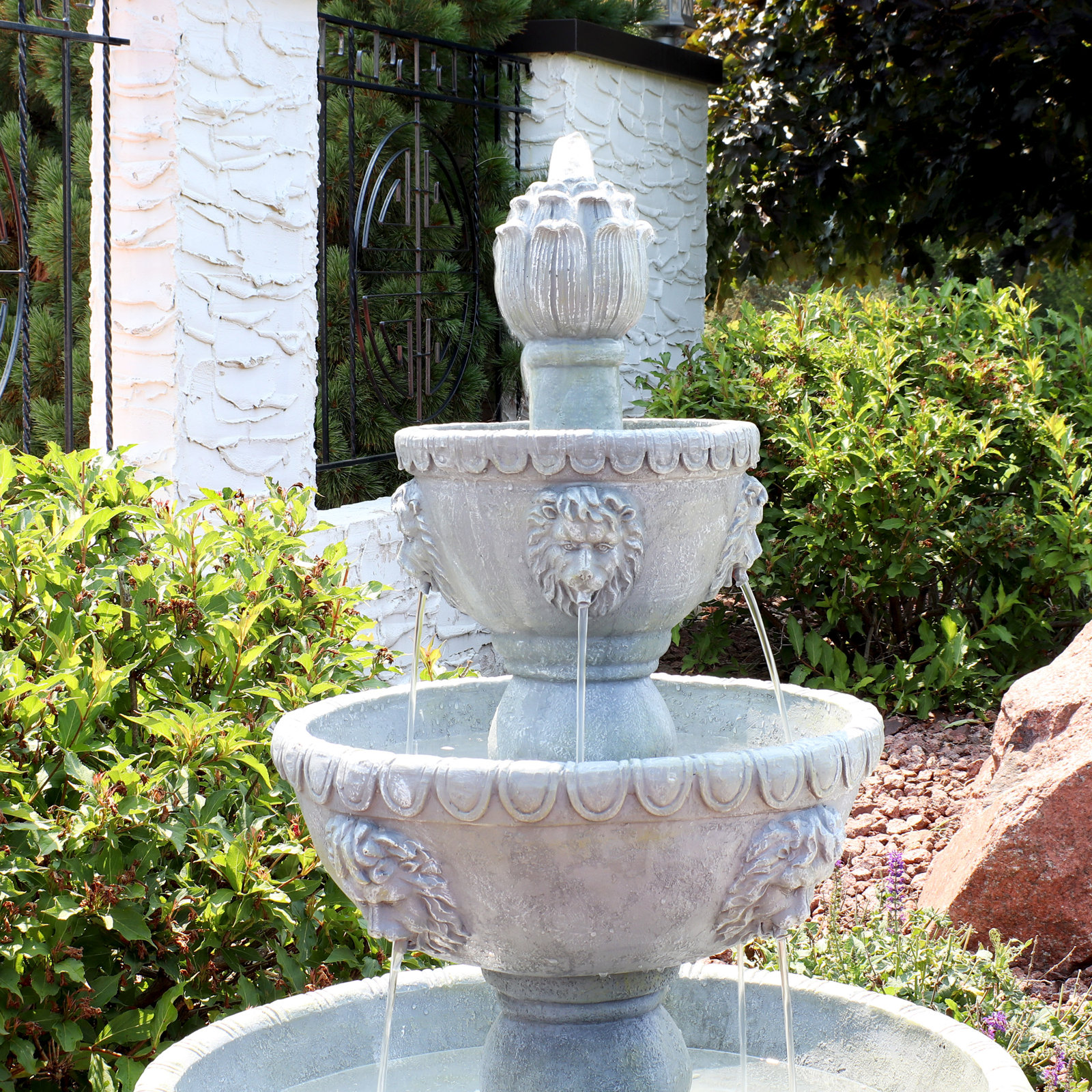 Dunaway 4-Tier Fountain