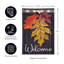 Drapeau de jardin Welcome Autumn Leaves