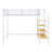 Designs Twin Metal Loft Bed With Storage Ladder-259328911