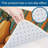 Kitchen Dining Area 2 Pack Still Life Fruit Print Multicolor Kitchen Mats