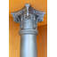 Colonne simple en polyuréthane haute densité, blanc apprêté H 79 1/2 po x l 8-5 / 8 po x P 8 5/8 po