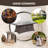 6-Seat Rectangular Fire Pit Table-58467761
