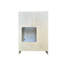 24'' Single Bathroom Vanity Solid Wood With Carrara Quartz Top-111009289