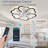 26.7" Black Low Profile Ceiling Fan With Light, 6-Speed DC Motor, 3 Color Temps, Remote & App Control