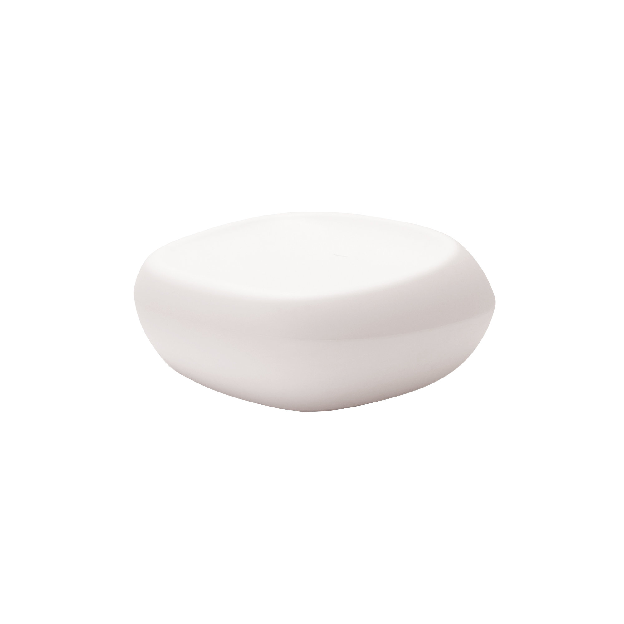 Noma Outdoor Ottoman, White