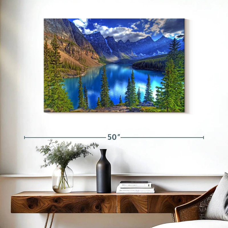 Alvord, lac de montagne Banff, H 26 po x l 39 po