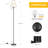 Fryson 55.3'' Satin Traditional Floor Lamp Set