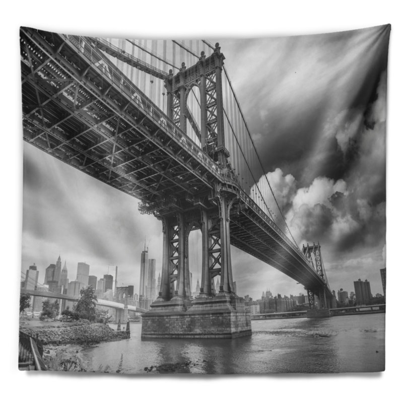 Polyester Tapestry, 78" H x 92" W