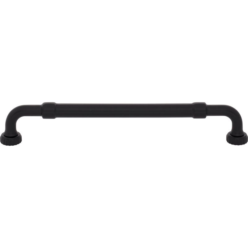 Holden Bar Pull, Flat Black, 7 9/16" Center To Center