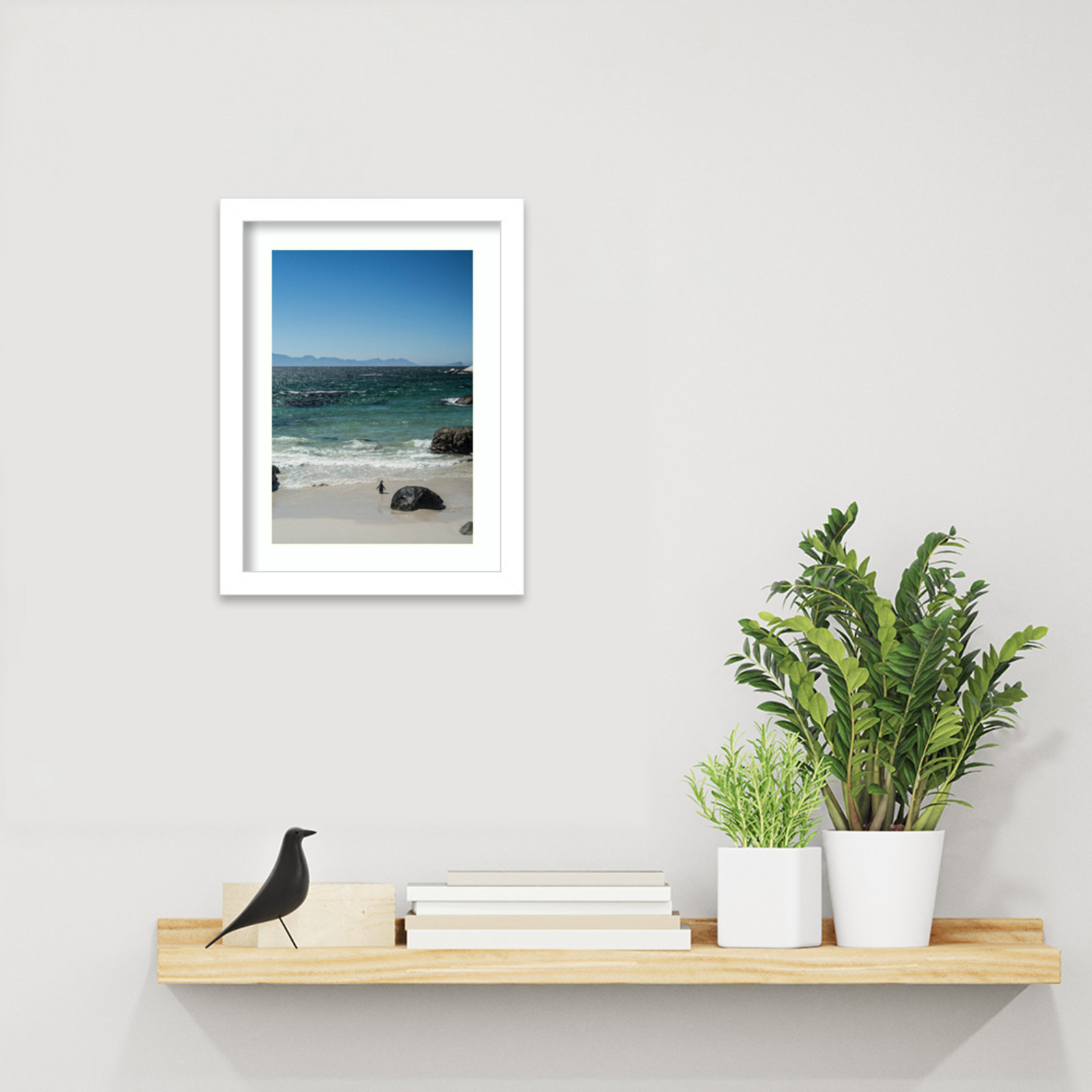 Nisbet "Heading Out to Sea" Print, White, 13" H x 10" W