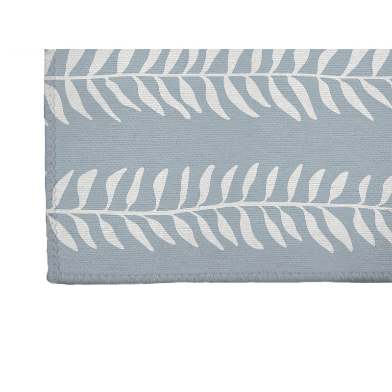 Mystic Ivy Non-Slip Outdoor Rug, Runner 2'6" x 8'
