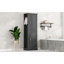 Tall Bathroom Storage Cabinet, Freestanding with Adjustable Shelf & Hook, Soft-Close Doors, MDF Board-1638137550