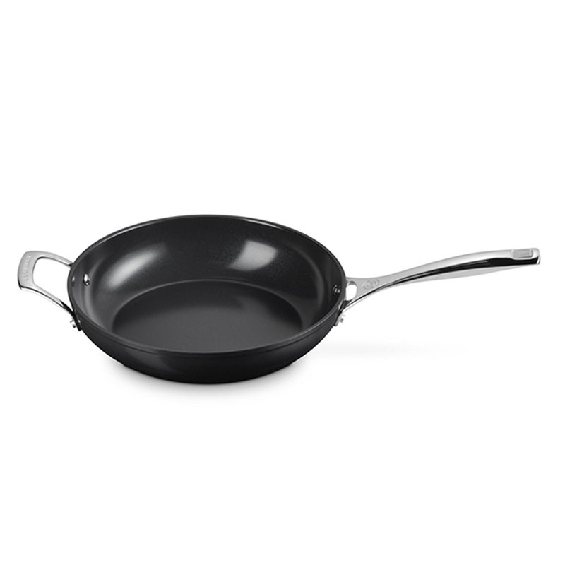 Le Creuset Essential Non-Stick Ceramic Deep Fry Pan 12", 11"
