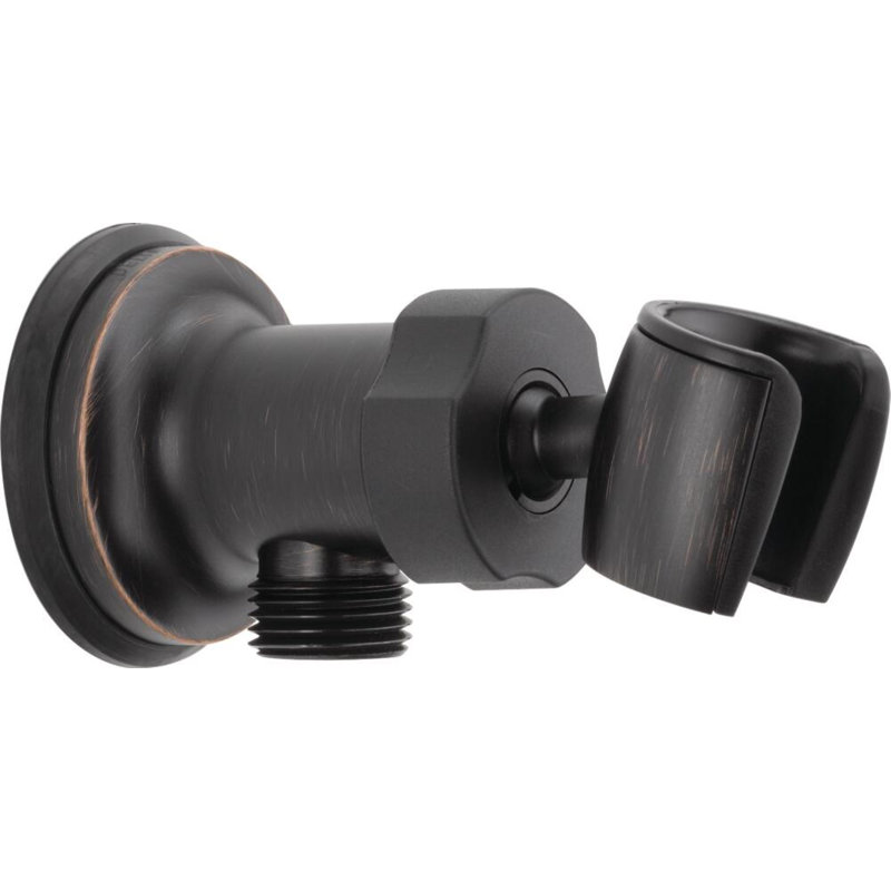 Universal Showering Components Wall Supply Elbow/Mount, Venetian Bronze