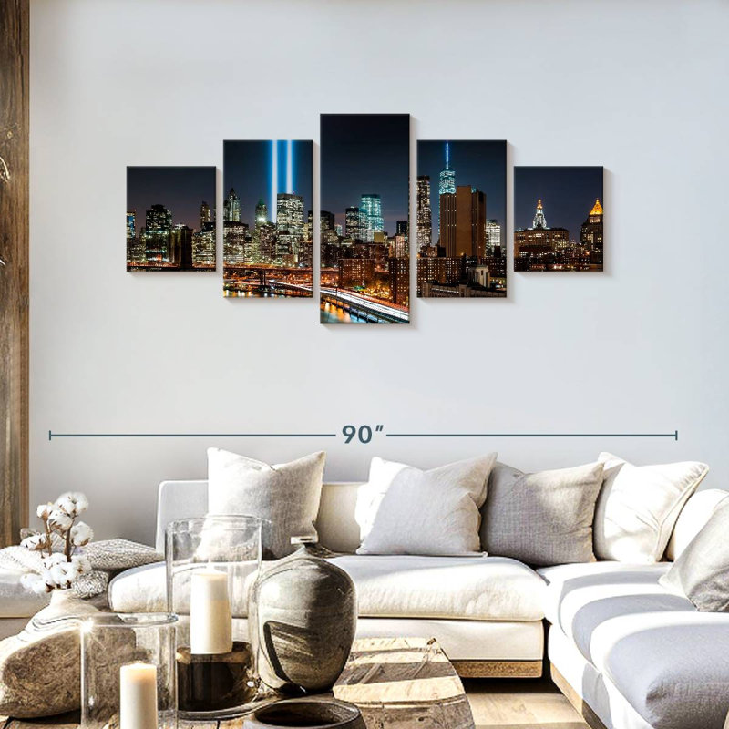 Ground Zero, 30" H x 68" W