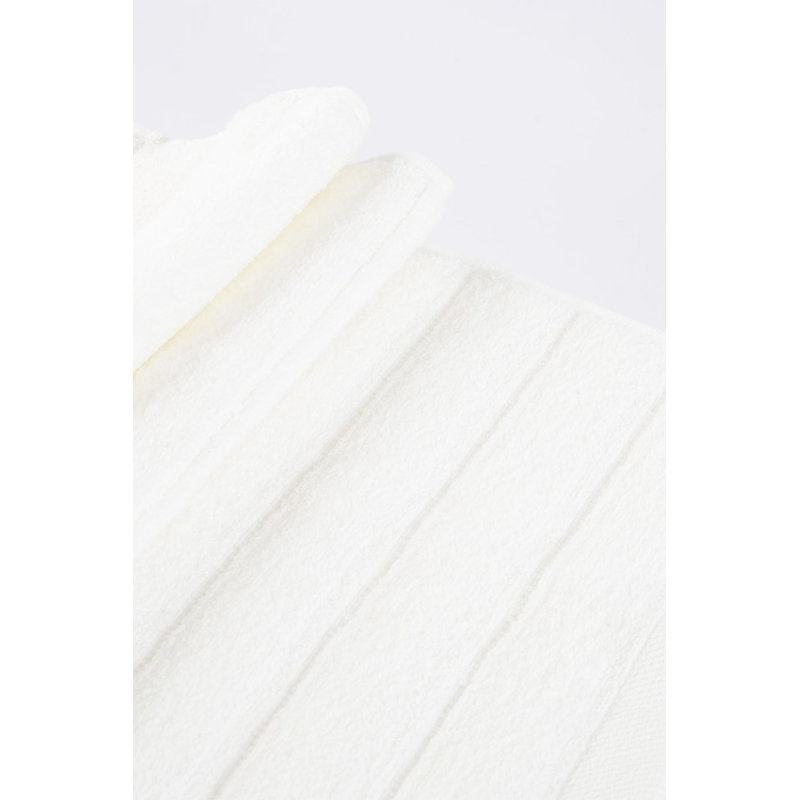 Débarbouillette 100% coton Alexis, Écru