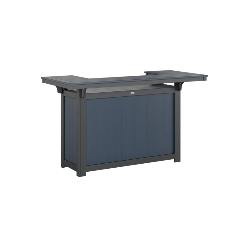 Berlin Gardens Outdoor Island, Navy Blue, Black