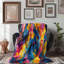 Vibrant Whimsy - couverture Sherpa de qualité supérieure 1 pièce-99458200