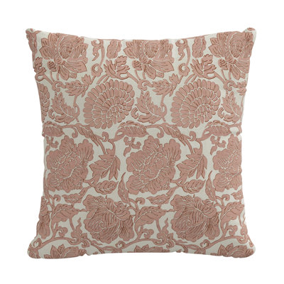 Ima Floral Cotton Throw Pillow