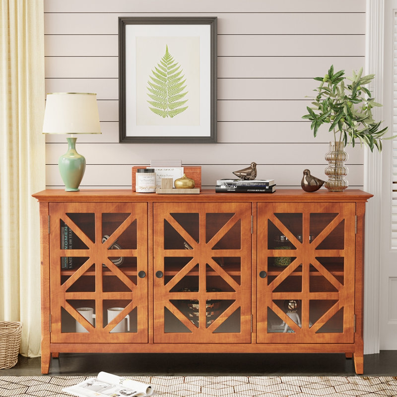 Cabinet-11.24 Accent Cabinet, Brown