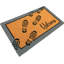 Tapis en fibre de coco avec support en PVC X P 30 po L