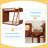 Sturdy Construction Twin Over Full Bunk Bed With Shelf And LED-1161437298