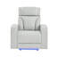 Fauteuil inclinable électrique double avec appuie-tête électrique, accoudoirs de rangement et éclairage DEL-319701620-319701621
