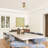 Glass Semi Flush Mount Ceiling Light