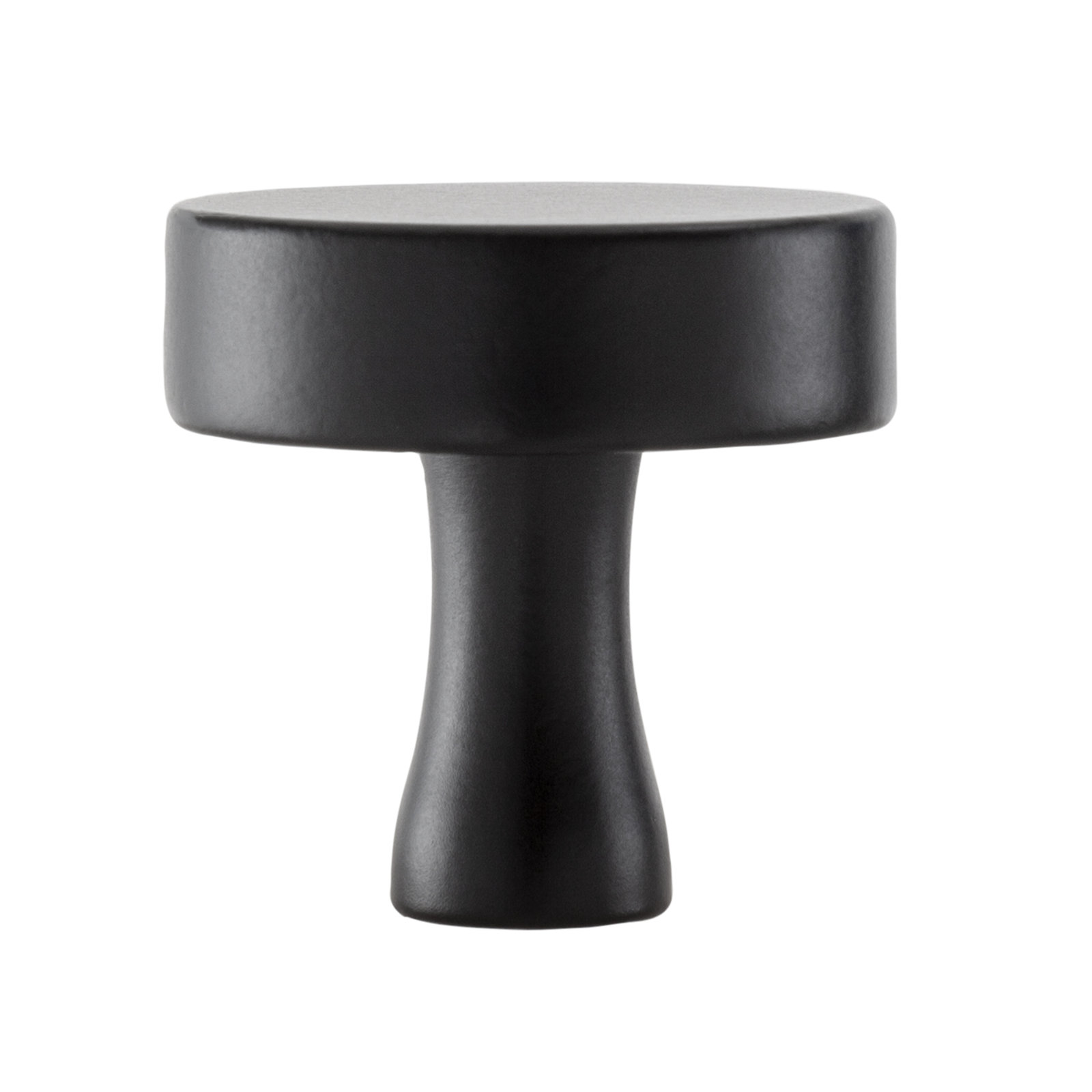 The Perfect Knob 1-1/8" Round Knob, Matte Black