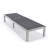 Outdoor Rust-Resistant Metal Chaise Lounge with Table-2054115867