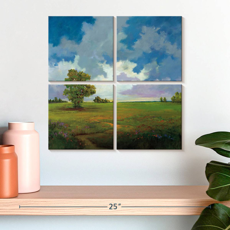 Alvord Blue Sky, 18" H x 18" W