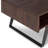 Lowry 48"W Solid Acacia Wood and Metal Modern Industrial Coffee Table with Drawers and Open Storage-563374665-650040931