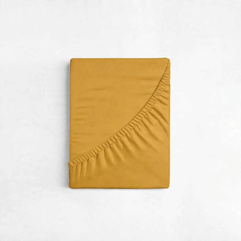 6-Piece Premium Deep Pockets Microfiber Sheet Set, Full, Medallion Gold