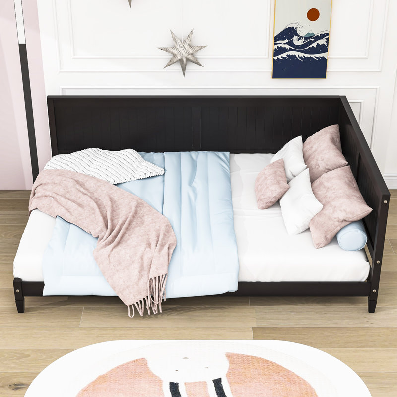 Aramys Daybed with Slats, Espresso, Full