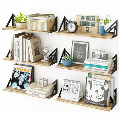 Pinnacle 6 Piece Floating Shelf
