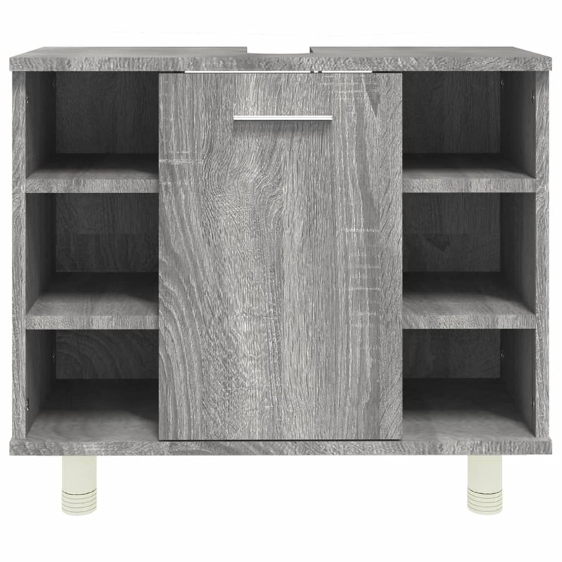 Avrom 60cm Bathroom Vanity Base Only, Grey Sonoma