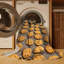  Washable Digestive biscuits Desserts Area Rug-253968465