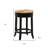 Tamasin Swivel Counter Stool with Solid Wood Frame-1381879957-1381879954