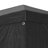 vidaXL Party Tent Anthracite Polyethylene and Steel 10 ft x 10 ft-1091905988-1190592864