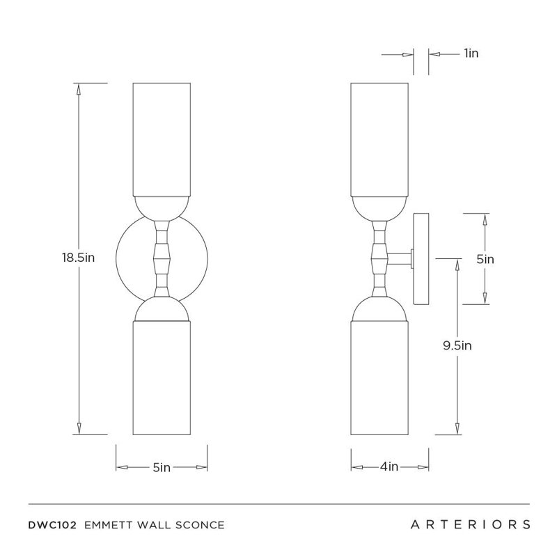 Emmett Wall Sconce