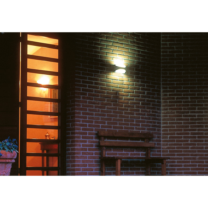 Meridian 13cm H Outdoor Flush Mount, No, Black