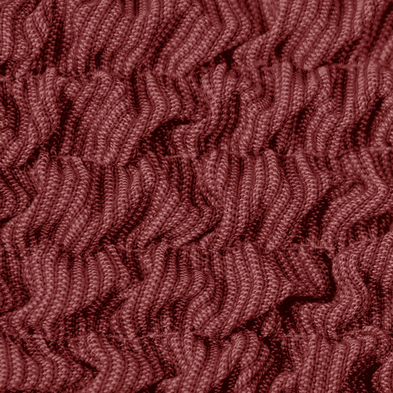 Housse extensible pour canapé inclinable 3 places - Style italien et qualité supérieure - Collection CottonRich, Rouge