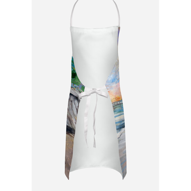 No Pattern Bib Apron