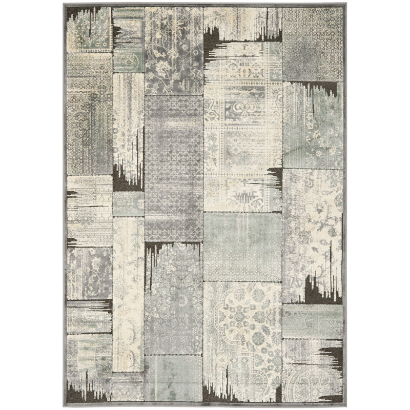 Elana Performance Abstract Rug, Rectangle 8' x 11'2"