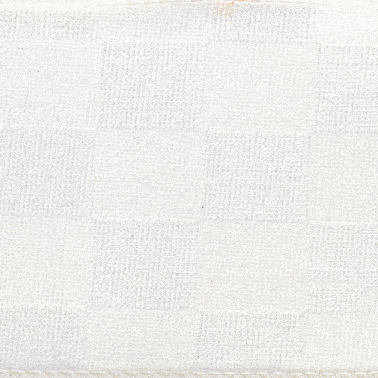 Vickerman 10yd Velvet Checkered Satin Back Ribbon., 0.2" H x 360" W x 2.5" D, White