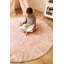 Tapis rond en coton ABC