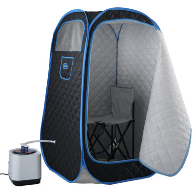 Portable Steam Sauna Room, Personal Full Body Sauna Tent At Home,indoor Small Spa Sauna,with Steamer, Sweat Tent, Foldable Sauna Chair,for Women