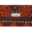 Tapis oriental kilim à teinture végétale 10 x 14