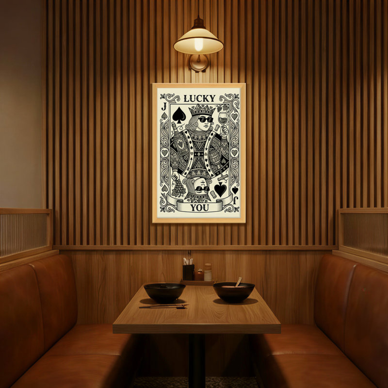 Impression de carte Fashion Lucky Jack